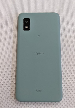 大阪販売中 AQUOS SHG06 チャコール　SHARP wish スマートフォン本体