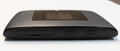 Rakuten WiFi Pocket 2C ブラック 電源ボタン SIMスロット WPSボタン