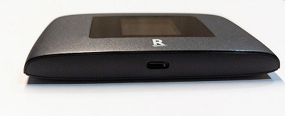 Rakuten WiFi Pocket 2C USB Type C USB端子
