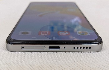 楽天モバイル Redmi Note 11 Pro 5G USB Type-C SIMスロット スピーカー