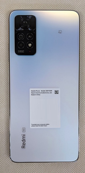 楽天モバイル Redmi Note 11 Pro 5G 色 カラー