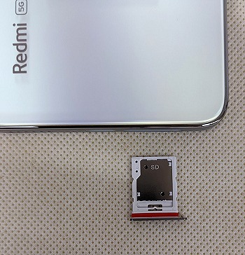 楽天モバイル Redmi Note 11 Pro 5G SDカード