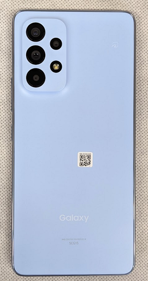 UQモバイル Galaxy A53 5G レビュー 本体カラー 色
