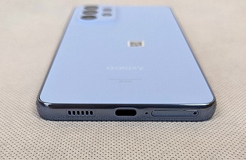 UQモバイル Galaxy A53 5G USB Type-C スピーカー SIMスロット