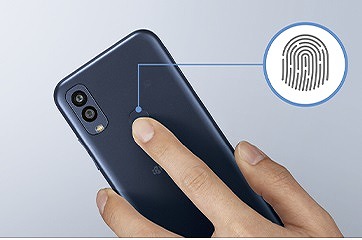 ワイモバイル Android One S10 指紋認証センサー